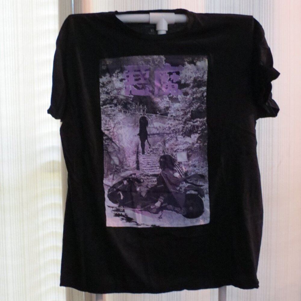 Black Graphic Tee